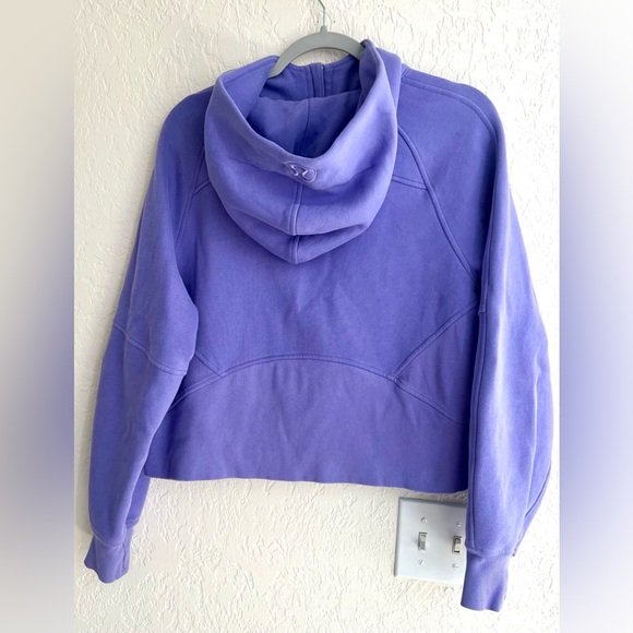 Lululemon Women's Purple Scuba Oversized Full-zip Hoodie M/L - Picture 7 of 8